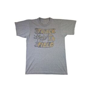 Vintage Missouri State Track & Field T Shirt Screen Stars Single Stitch USA M